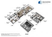 Pronájem bytu 5+KK, 202,5 m², Brná, Ústí nad Labem - Střekov, Karla Maye, cena 35000 CZK / objekt / měsíc, nabízí Macháček reality